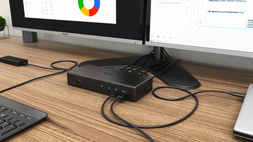 i-tec USB-C Quattro Display Docking Station + Power Delivery 85 W dockingstation, afbeelding 6