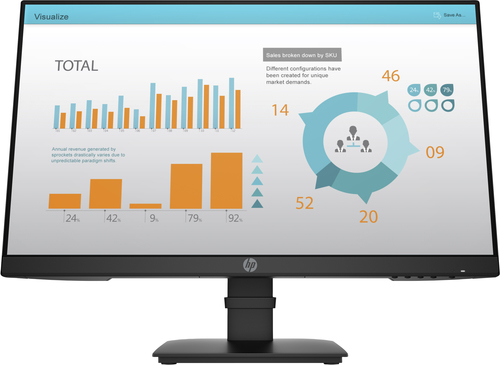 1A7E5AA HP P24 G4 - P-Series - monitor LED - 238 - 1920 x 1080 Full HD 1080p 60 Hz - IPS - 250 cd/m² - 10001 - 5 ms - HDMI VGA DisplayPort - negro - para HP 250 G9 Elite 600 G9 800 G9 EliteBook 830 G6 Pro 260 G9 290 G9 ZBook Firefly 14 G9