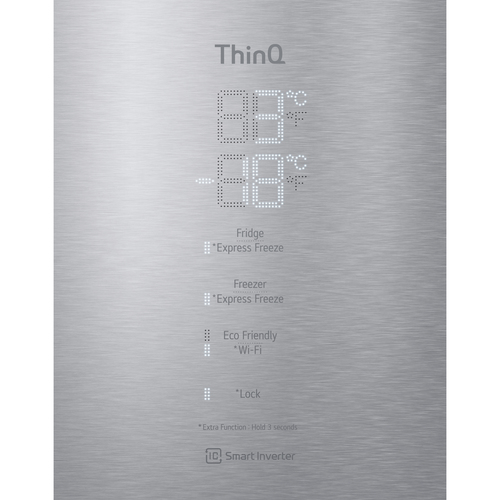 LG GBB92STACP1 fridge-freezer Freestanding – image 3