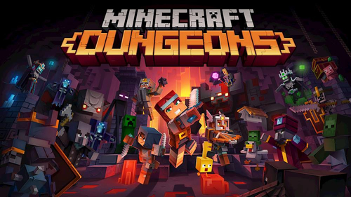 Nintendo Minecraft Dungeons Standard Inglise keel, Itaalia Nintendo Switch