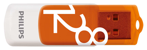 Philips USB 2.0 128GB Vivid Edition Orange, afbeelding 2