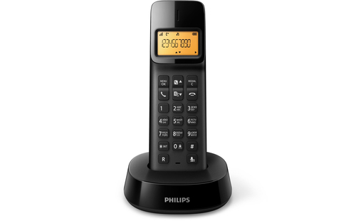 Philips D1401B/51 telephone DECT telephone Caller ID Black – image 2