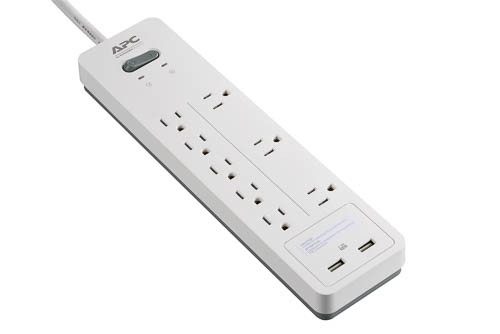APC PH8U2W power distribution unit (PDU) 8 AC outlet(s) White
