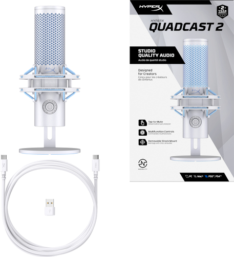 HyperX QuadCast 2 - USB gaming microfoon, afbeelding 10
