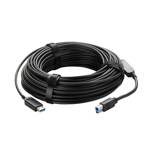 Vaddio 440-1015-030 USB кабель USB 3.2 Gen 2 (3.1 Gen 2) 30 m USB A 10 Gbit/s Черный