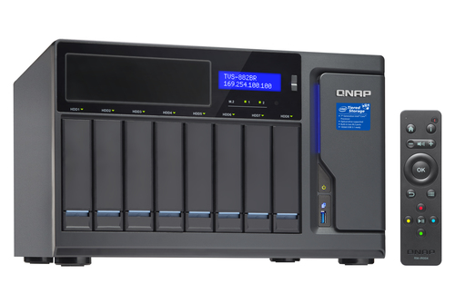QNAP TVS-882BR-i5-16G 16TB 8x2TB Seagate IronWolf 8 Bay NAS Desktop – image 8