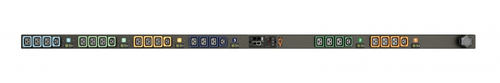 Vertiv MN03E8W1-24P6H8-6PS15B0A10-S power distribution unit (PDU) 24 AC outlet(s) 0U Black