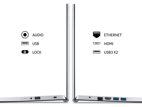 Acer Aspire 3 Laptop | A315-58 | Silver – image 8
