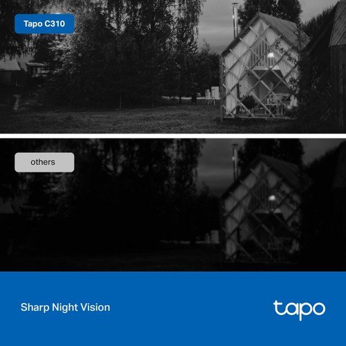 Tapo C310 V2 Netværksovervågningskamera Udendørs 2304 x 1296 – billede 6