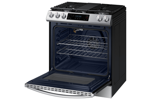 Samsung NX60A8315SS cooker Freestanding cooker Electric Gas Black, Stainless steel – image 7