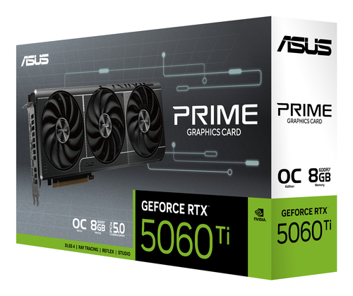 Tarjeta de video ASUS PRIME-RTX5060TI-O8G
