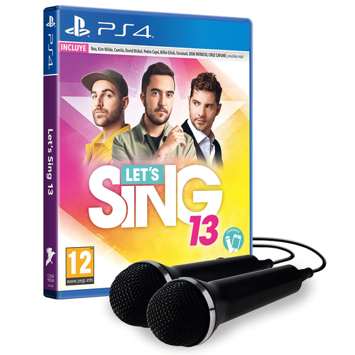 Sony Interactive Entertainment Let's Sing 13 Standard+Add-on Английский, Испанский PlayStation 4