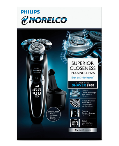 Philips Norelco Shaver 9700 S9721/84 men's shaver Rotation shaver Trimmer Black, Grey – image 3