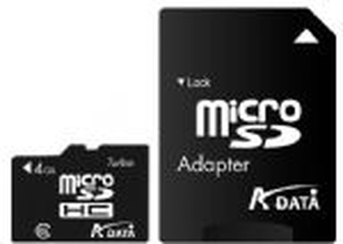 ADATA 4GB, Turbo microSDHC (TransFlash)