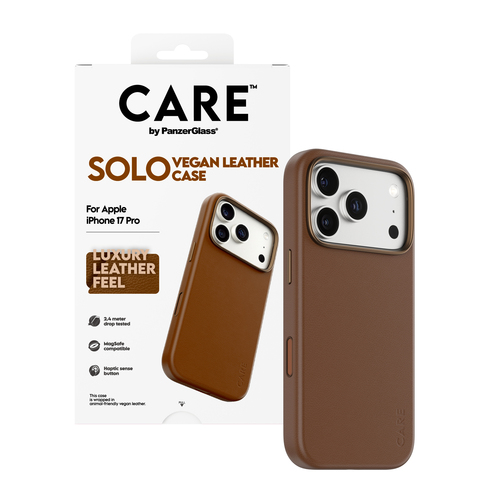 PanzerGlass CARE™ by PanzerGlass® Solo Case Brown iPhone 17 Pro – image 5