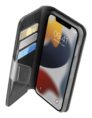 Cellularline BOOKAG2IPH13K чехол для мобильного телефона 15,5 cm (6.1") Фолио Черный