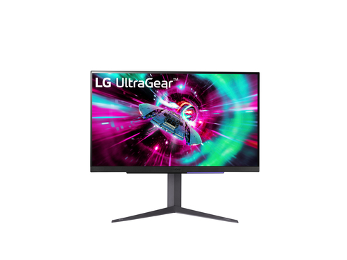 LG 27GR93U-B монитор для ПК 68,6 cm (27") 3840 x 2160 пикселей 4K Ultra HD LED Черный, Серый, Пурпурный