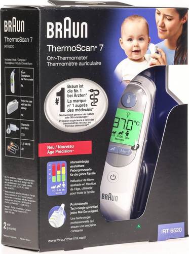 Braun ThermoScan 7 IRT6520WE, afbeelding 3