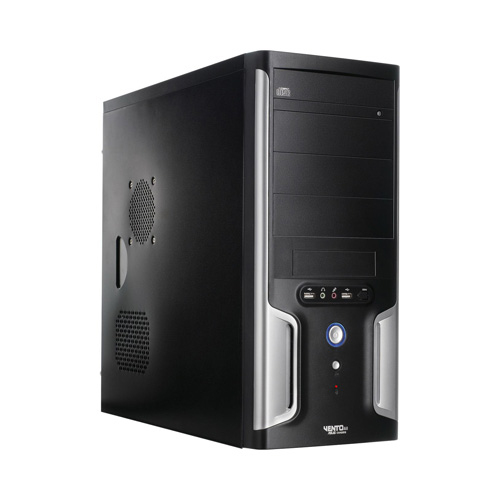 ASUS TA-891 Midi Tower Black, Silver