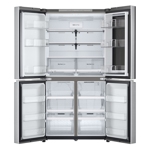 LG InstaView GMV960MBDE side-by-side refrigerator Freestanding – image 4