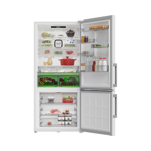 Grundig GPKND 615 E ENERJİ SINIFI 615LT DUO-NO FROST KOMBİ TİPİ BUZDOLABI BEYAZ – image 3