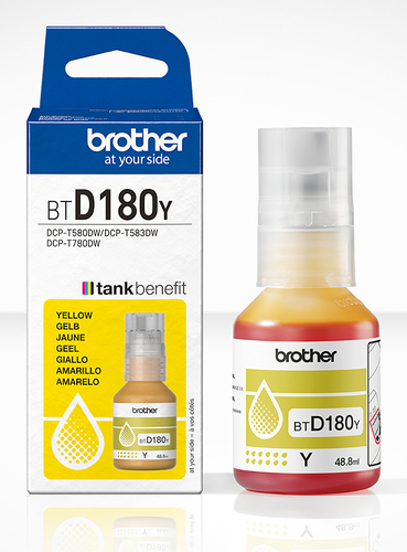 BrotherBTD180YYellowInkCar5Kpages - image 3