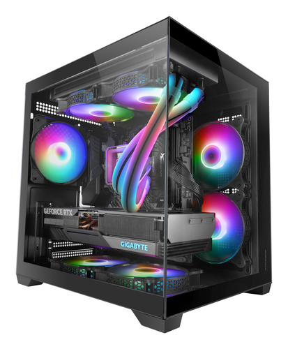 Mars Gaming MC-VIEW2 Mini Tower Black – image 2