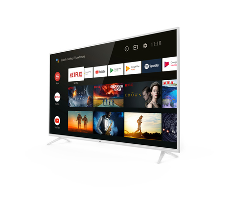 TCL 55EP640W teler 139,7 cm (55) 4K Ultra HD Nutiteleri funktsioon WiFi Valge 260 cd/m²