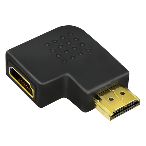 Logilink HDMI-Adapter HDMI>HDMI St/Bu 90° plat gewinkelt
