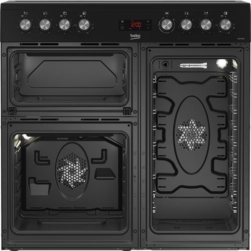 Beko KDVC90K 90cm Double Oven Range Cooker with 5 Zone Ceramic Hob – image 6