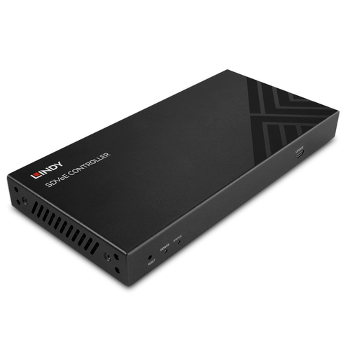 Lindy 38364 AV extender AV repeater Black