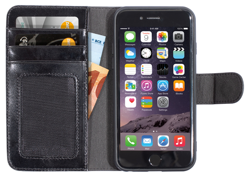 Mobiparts Excellent Wallet Case 2.0 Apple iPhone 6, iPhone 6S Jade Black – image 4