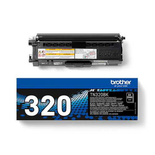 Original Brother TN320BK Black Toner Cartridge - image 4