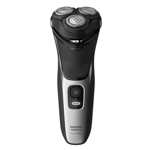 Philips Norelco Shaver series 3000 S3112/82 men's shaver Rotation shaver Trimmer Black, Silver – image 1
