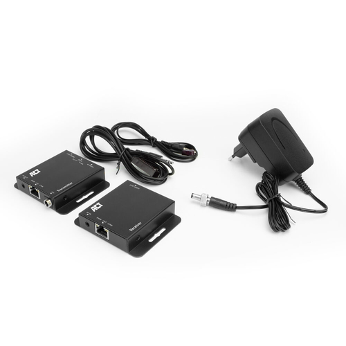 ACT 4K HDMI 1.4 extender set over CAT6 UTP met IR ondersteuning. 40 meter, afbeelding 2