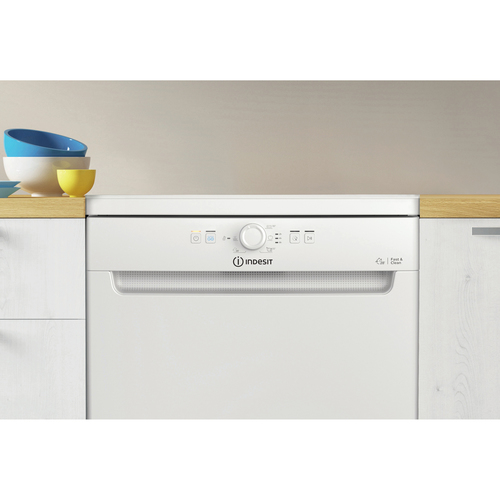 Indesit D2FHK26UK Full Size Dishwasher - White - E Rated, White - image 4