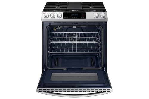 Samsung NX60A8315SS cooker Freestanding cooker Electric Gas Black, Stainless steel – image 5