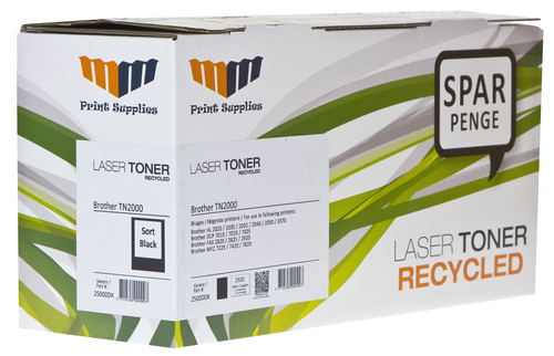 MM Black Laser Toner - Brother TN2000 - For Brother DCP / FAX / HL / MFC – image 3