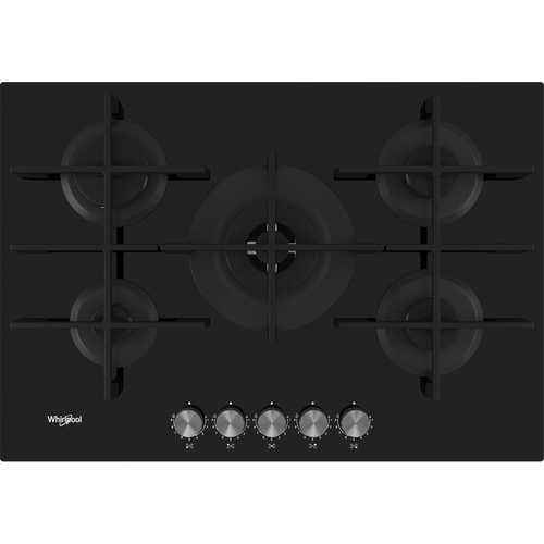 Whirlpool GOWL 728/NB варочная поверхность Черный Встроенный Газовый 5 зона(ы)
