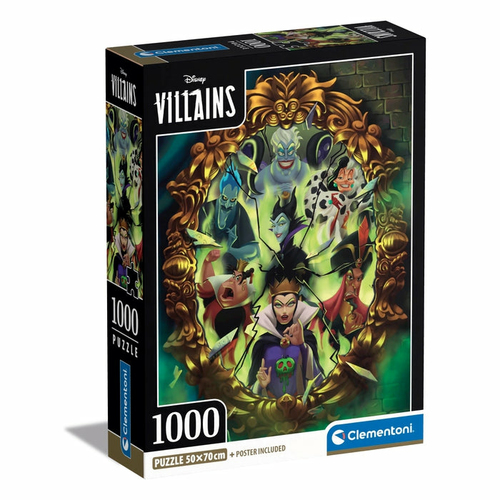 Disney Villains Puzzle rompecabezas 1000 pieza s Dibujos