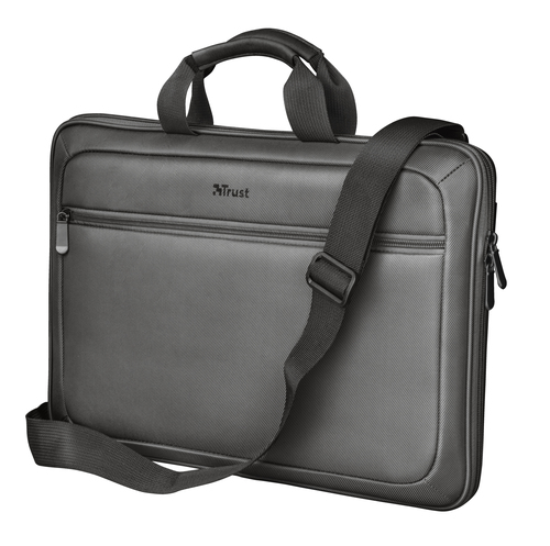 Trust York 30.5 cm (12") Sleeve case Black, Grey – image 1