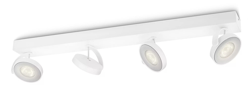 Philips Dimmable LED Clockwork Ceiling/Wall Spotlight 4x 22W