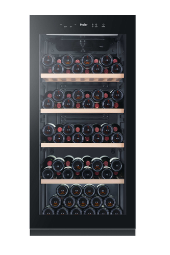 Haier Wine Bank 60 Series 3 HWS116GAE Compressor wine cooler Freestanding Black 116 bottle(s)
