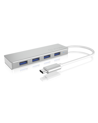 ICY BOX IB-HUB1425-C3 USB-Hubs - USB 32 - 4 - silber – Foto 11 von 11