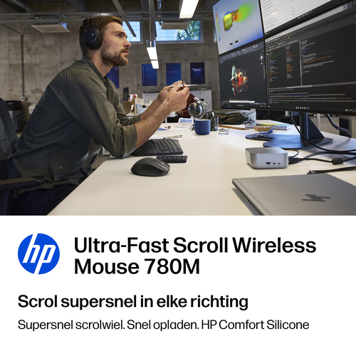 HP 780M Ultra-Fast Scroll Draadloze Muis – Foto 5 van 10