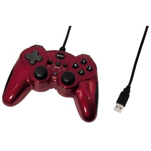 Hama USB-Gamepad Red Glance