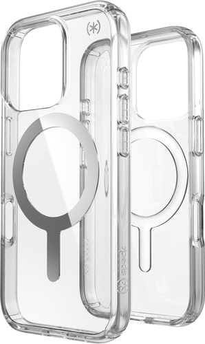 Speck Presidio Perfect Clear + MS Apple iPhone 16 Pro Clear - with Microban – image 4