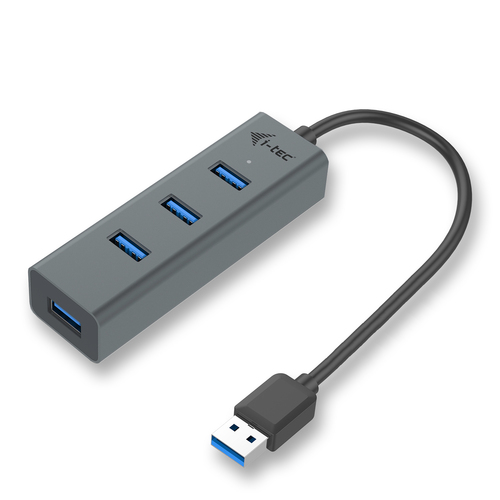 i-tec 4-Port USB 3.0 Metal usb-hub, afbeelding 2