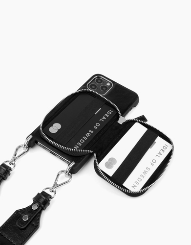 iDeal of Sweden Active Necklace Case iPhone 11P/XS/X Lbtry Blk