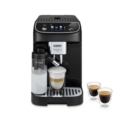 Delonghi Bean to Cup Automatic Coffee Machine, Magnifica Plus in Black Black - image 1